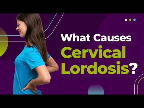 What causes Cervical Lordosis?
