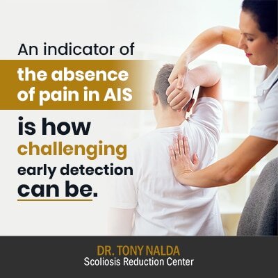 an indicator of the absence of pain