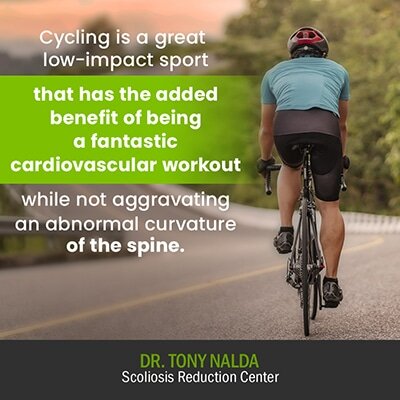 cycling is a great low impact