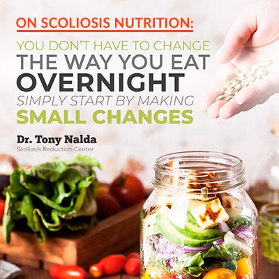 on scoliosis nutrition small