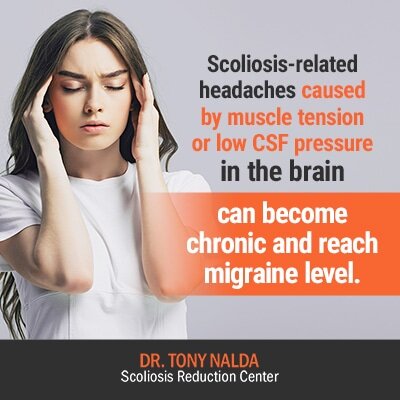 scoliosis related headaches caused by