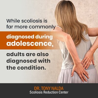 while scoliosis if far more commonly