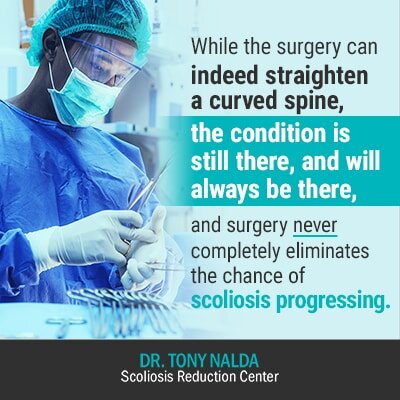 while the surgery can indeed