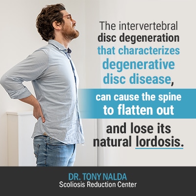 the intervertebral disc degeneration 400