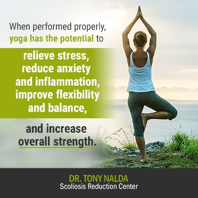 when performed properly yoga has 400