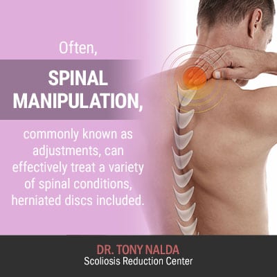 often spinal manipulation commonly 400
