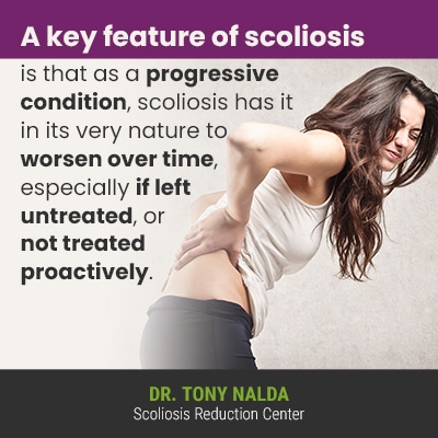 a key feature of scoliosis 400