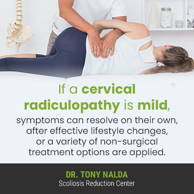 if a cervical radiculopathy is 400