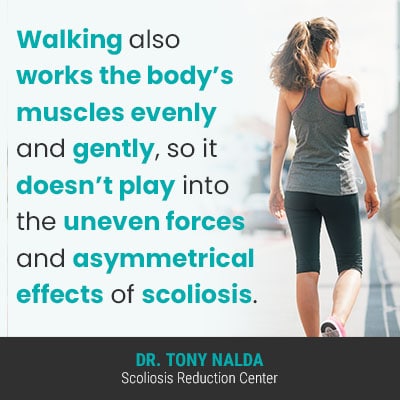 walking also works the bodys 400