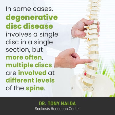 in some cases degenerative disc 400