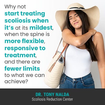 why not start treating scoliosis 400