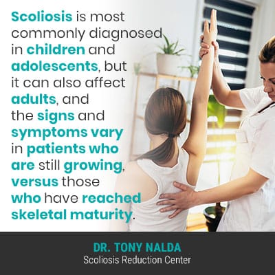 scoliosis is most commonly 400