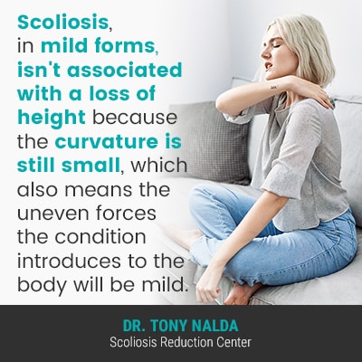 Scoliosis in mild forms isnt 400