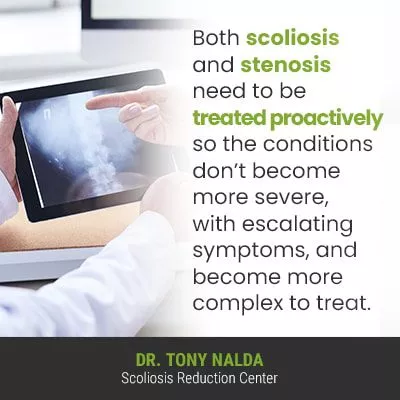 Both scoliosis and stenosis need 400 Both scoliosis and stenosis need
