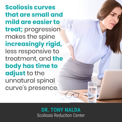 scoliosis curves that are small