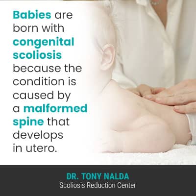 Babies are born with congenital 