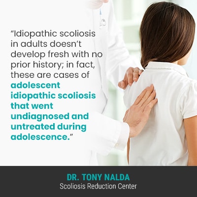 Idiopathic scoliosis in adults doesnt 400