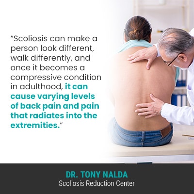 Scoliosis can make a person
