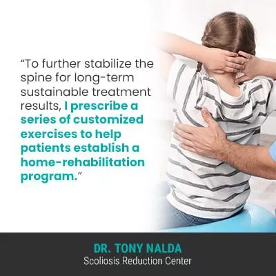 To further stabilize the spine 400 To further stabilize the spine 400