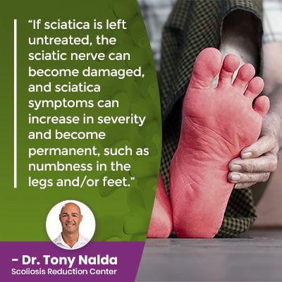 If sciatica is left untreated 