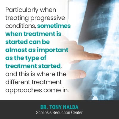 Particularly when treating progressive conditions 400 Particularly when treating progressive conditions