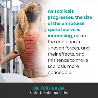 as scoliosis progresses the 400 as scoliosis progresses the 400