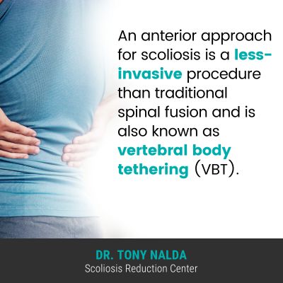 An anterior approach for scoliosis 400