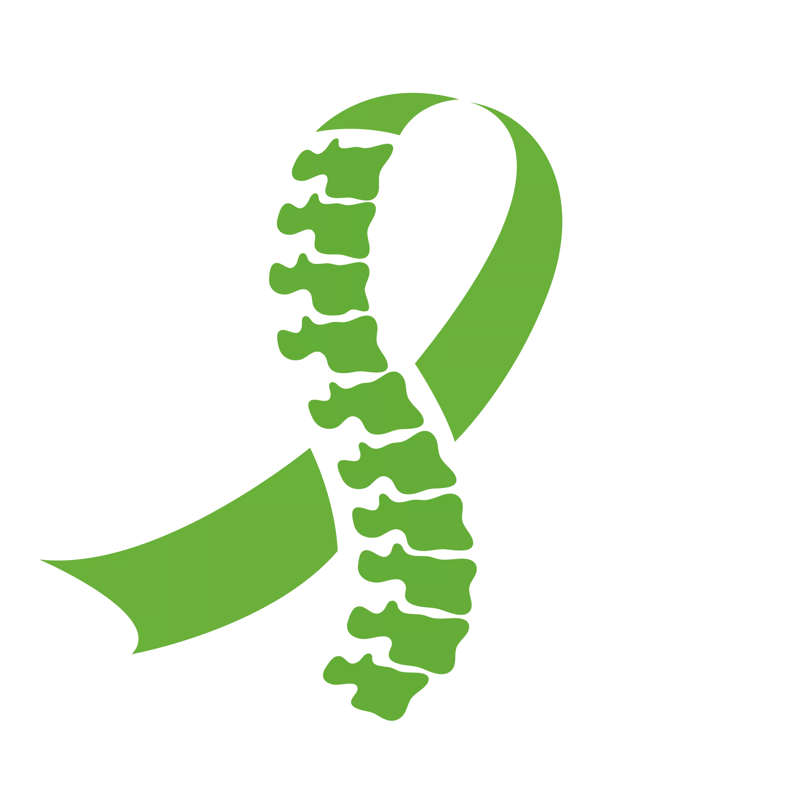 Scoliosis Awareness Ribbon - Raising Awareness about Scoliosis in June. Scoliosis Awareness Ribbon - Raising Awareness about Scoliosis in June.