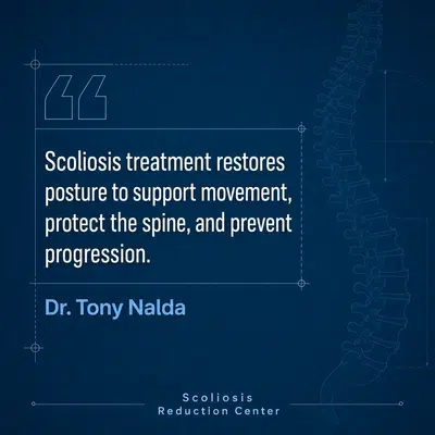 A focus of scoliosis treatment 400 A focus of scoliosis treatment 400