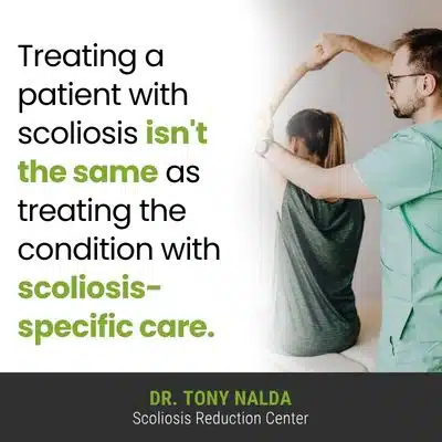A visual representation of the quote from the text starting with “A general practitioner can treat"